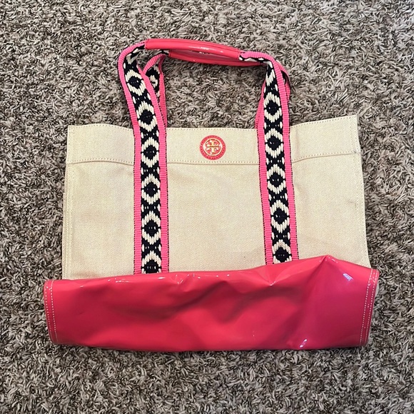 Tory Burch Bags Tory Burch Canvas Bag Poshmark